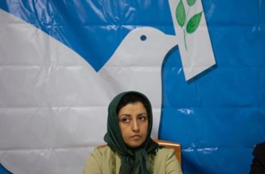  A iraniana distinguida com Nobel da Paz terminou greve de fome