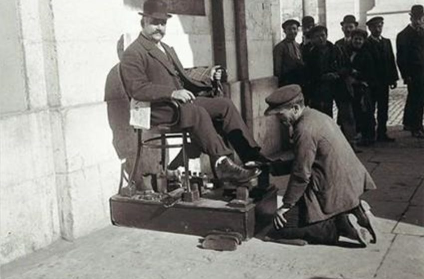  Os engraxadores