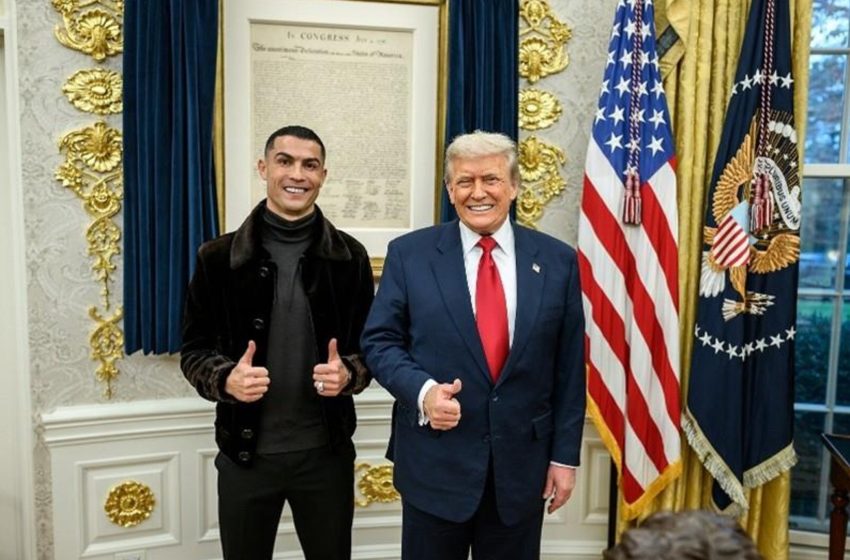  É indiferente quem Cristiano Ronaldo visita ou não visita