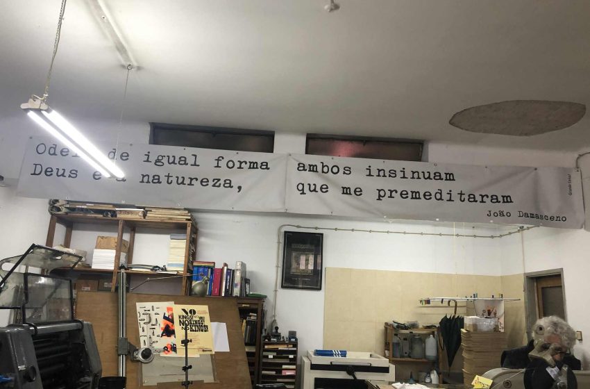  Tipografia Damasceno: lugar vivo da criação em Coimbra