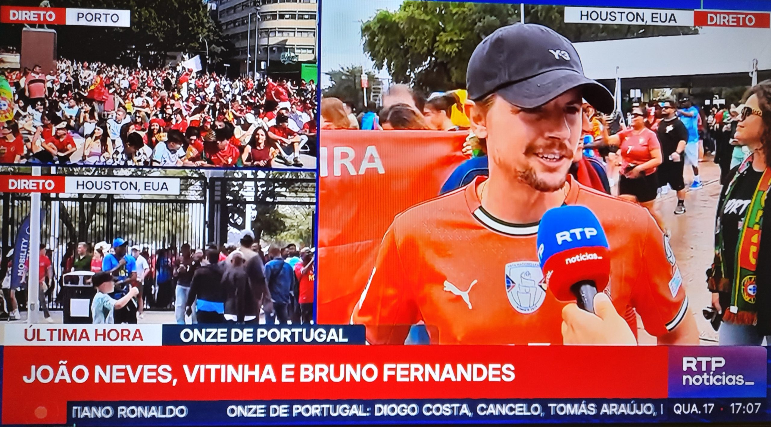 O jogo vai começar
